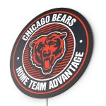 Chicago Bears LED Home Field Advantage Sign