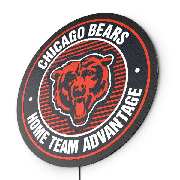 Chicago Bears LED Home Field Advantage Sign 6