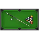 Chicago Bears Laser Etched Maple Wood Billiard Cue