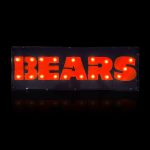 Chicago Bears Lighted Recycled Metal Street Sign NFL Licensed 5 Chicago Bears Lighted Recycled Metal Street Sign NFL Licensed