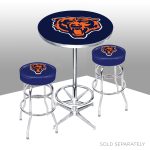 Chicago Bears NFL Chrome Pub Table