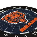 Chicago Bears Paper Dartboard Set