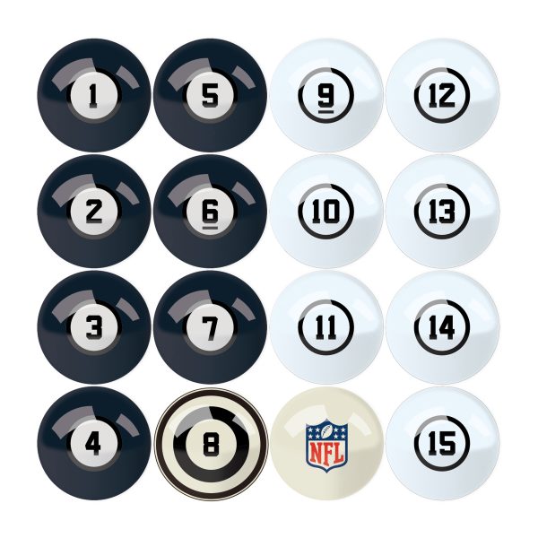Chicago Bears Regulation Billiard Ball Set 1