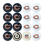 Chicago Bears Regulation Billiard Ball Set