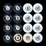 Chicago Bears Regulation Billiard Ball Set