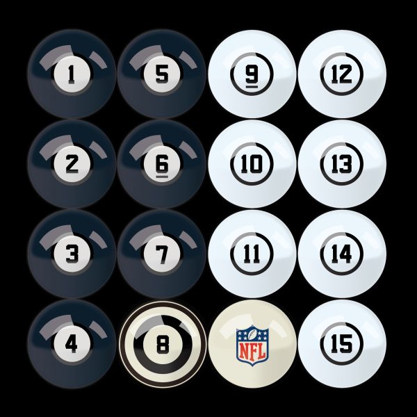 Chicago Bears Regulation Billiard Ball Set 2