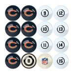 Chicago Bears Regulation Billiard Ball Set