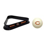 Chicago Bears Triangle and Cue Ball Set