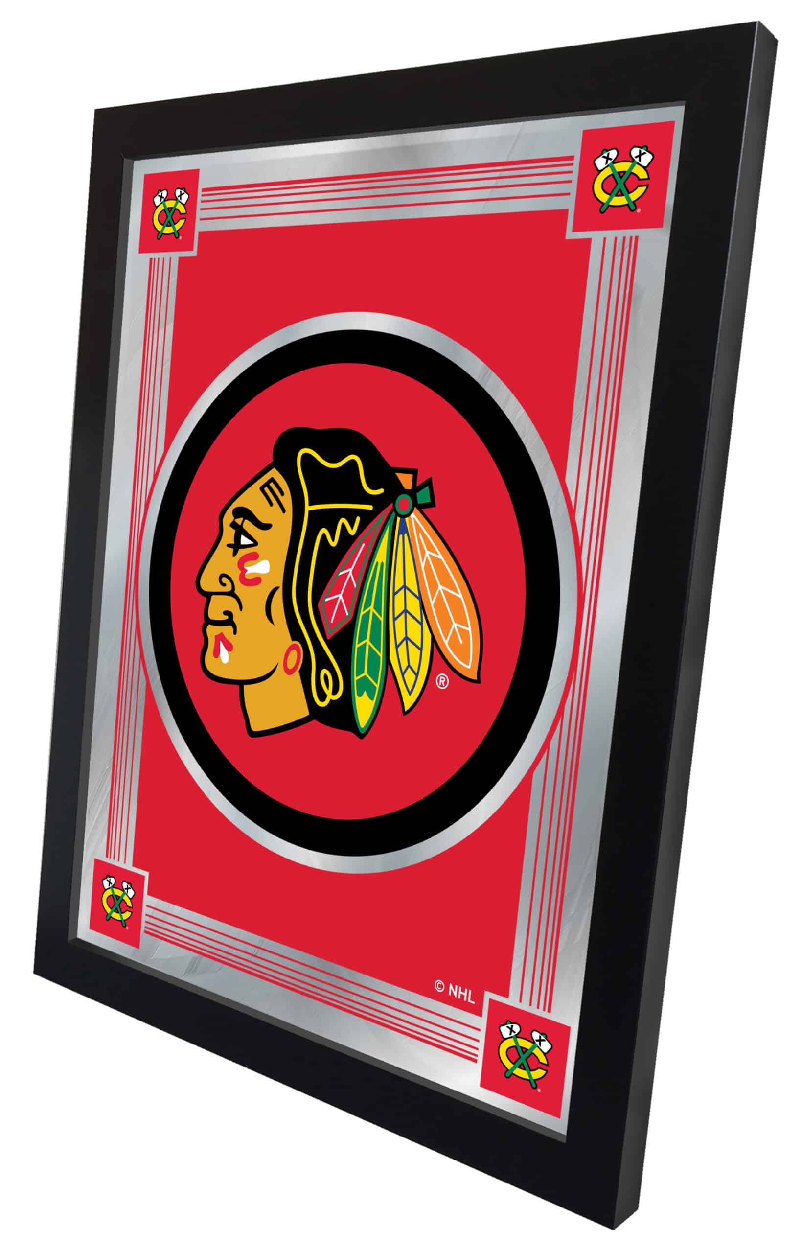 Chicago Blackhawks 17x22 Logo Wall Mirror 5 Chicago Blackhawks 17x22 Logo Wall Mirror