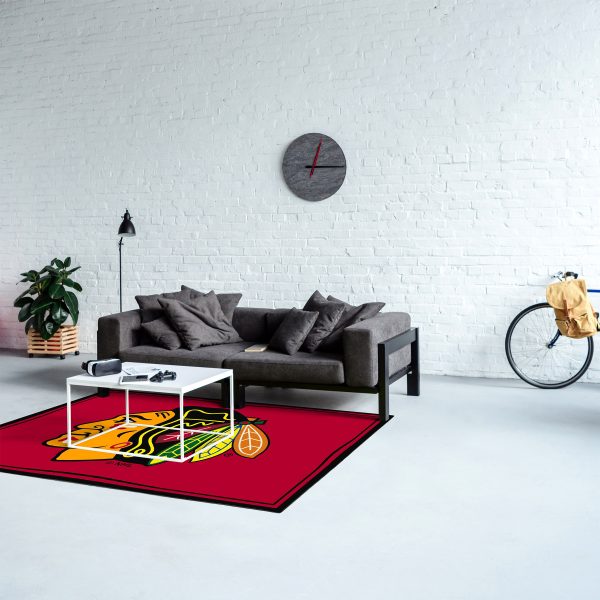 Chicago Blackhawks 4x6 Spirit Rug 2