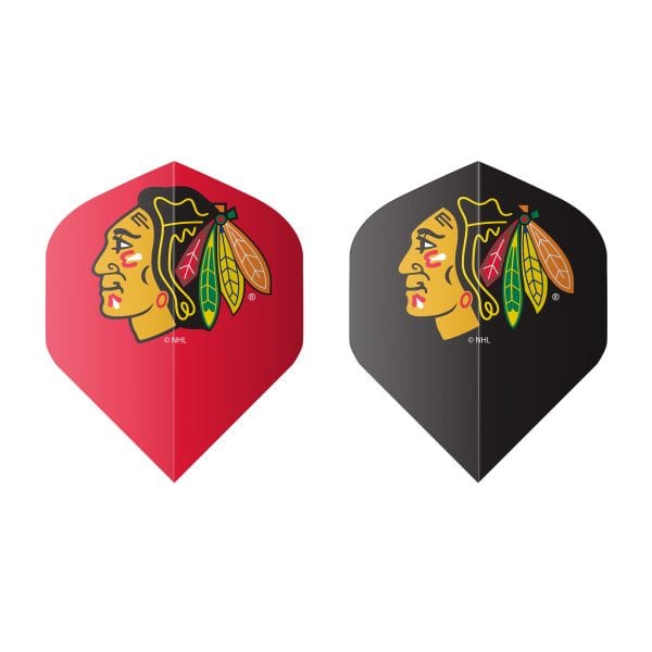 Chicago Blackhawks Fans Choice Dartboard Set 1