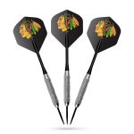Chicago Blackhawks Fan's Choice Dartboard Set 16 Chicago Blackhawks Fan's Choice Dartboard Set