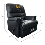 Chicago Blackhawks Import Sports Recliner 3 Chicago Blackhawks Import Sports Recliner
