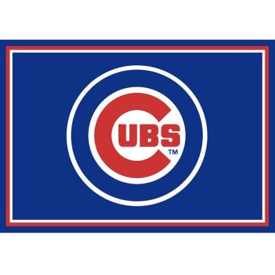 Chicago Cubs 3x4 Spirit Area Rug Officially Licensed MLB