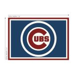 Chicago Cubs 6x8 Spirit Rug Officially Licensed MLB Area Rug 5 Chicago Cubs 6x8 Spirit Rug Officially Licensed MLB Area Rug