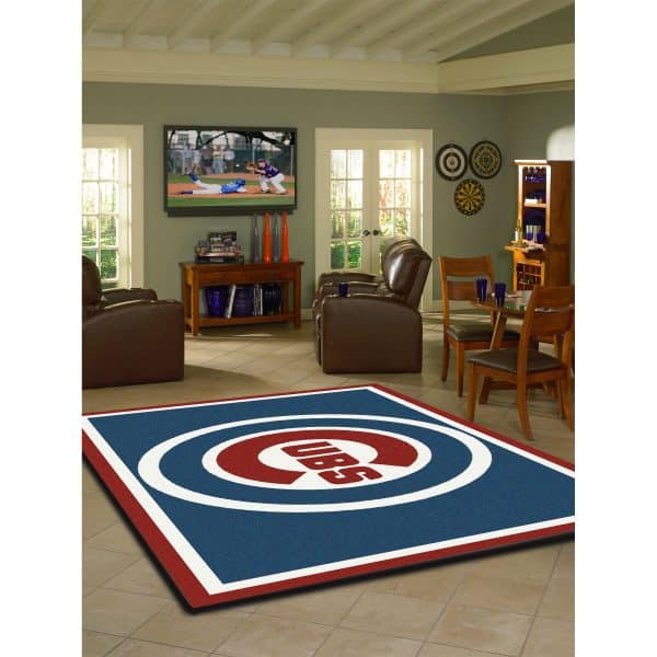 Chicago Cubs 8x11 Spirit Rug Officially Licensed MLB Area Rug 2