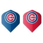 Chicago Cubs MLB Dart Flights Fan's Choice 5 Chicago Cubs MLB Dart Flights Fan's Choice