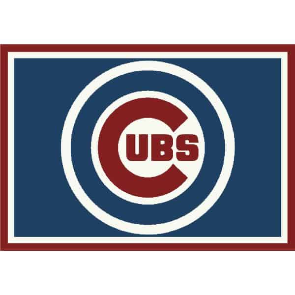 Chicago Cubs Spirit Rug 4 x 6 Officially Licensed MLB 1