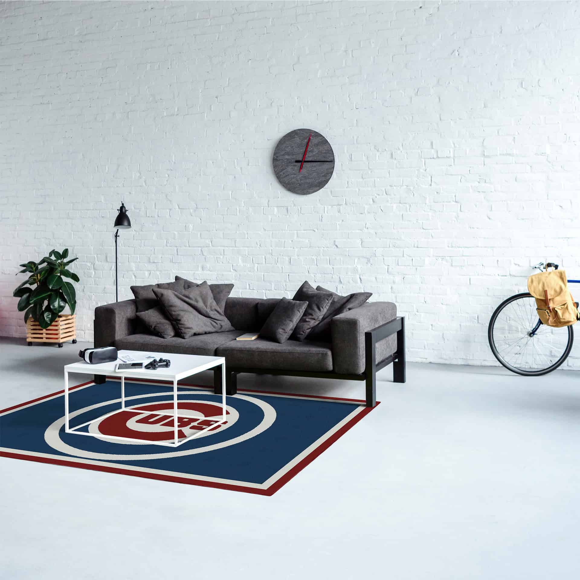 Chicago Cubs Spirit Rug 4 x 6 Officially Licensed MLB 1 Chicago Cubs Spirit Rug 4 x 6 Officially Licensed MLB
