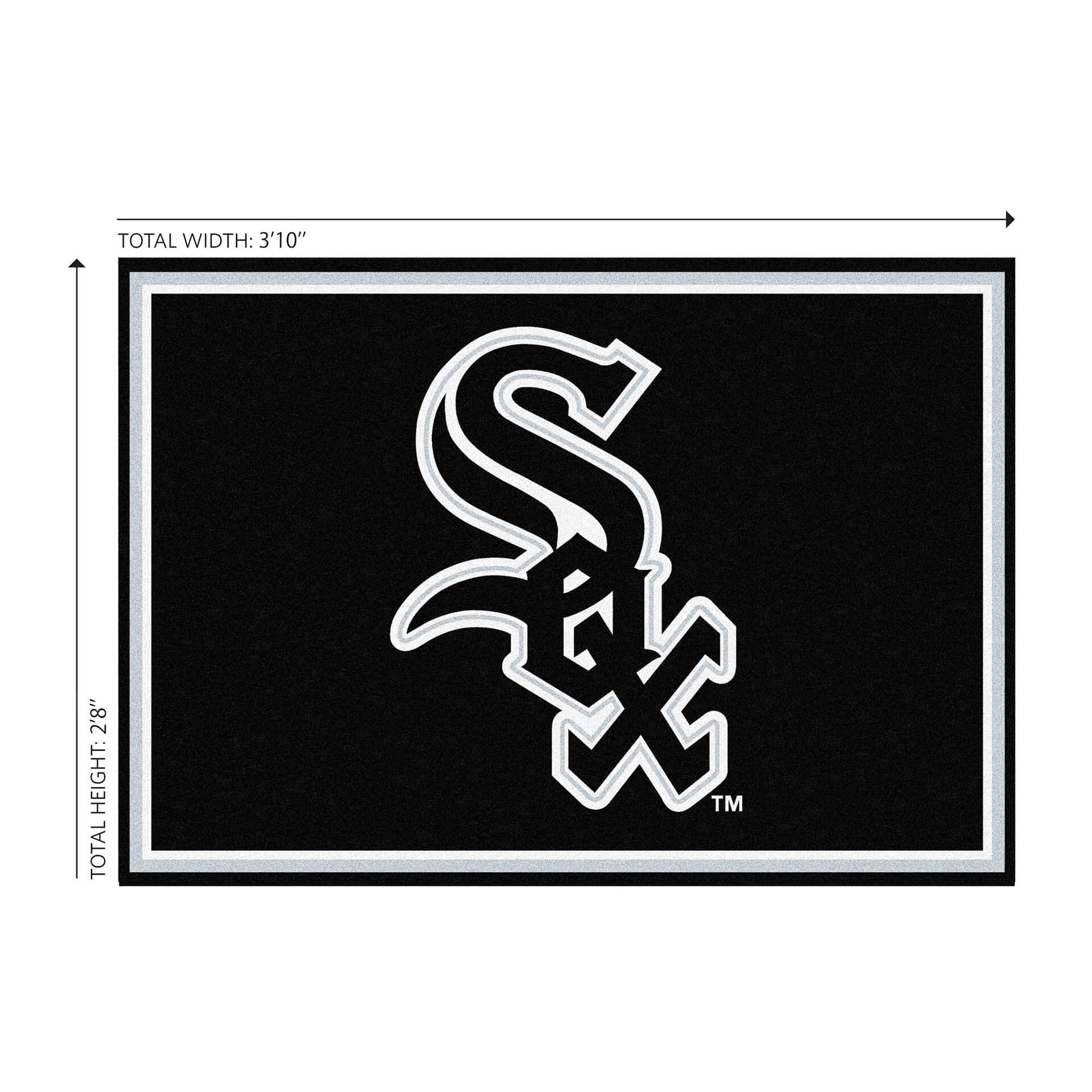 Chicago White Sox 3x4 Area Rug Officially Licensed MLB 1 Chicago White Sox 3x4 Area Rug Officially Licensed MLB