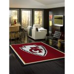Chiefs 8x11 Spirit Area Rug Kansas Collection