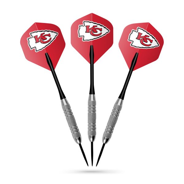 Chiefs Bristle Dartboard Cabinet Set 2