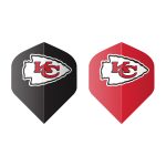Chiefs Bristle Dartboard Cabinet Set
