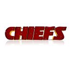 Chiefs Lighted Recycled Metal Sign Kansas Collection