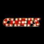 Chiefs Lighted Recycled Metal Sign Kansas Collection