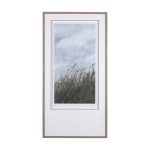 Chilly Breeze II by Natali a Hand Embelished Textured Framed Art Print Matted under Glass
