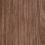 Chloe Contemporary Black Metal and Walnut Coffee Table