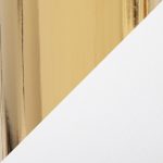 Chloe Gold and White Contemporary Counter Stool (Set of 2) 20 Chloe Gold and White Contemporary Counter Stool (Set of 2)