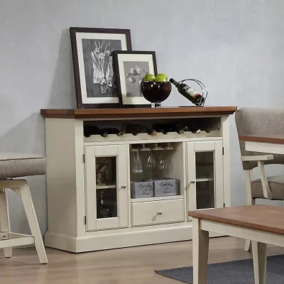 Choices Antique White Dining Server