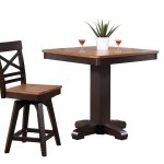 Choices Black Oak Pub Table