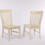 Choices Slat Back Antique White Side Chair (Pack of 2)