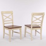 Choices X-Back Antique White Side Chair (Pack of 2)