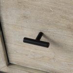 Ciara 32L x 16W Beige Fir Veneer 2 Drawer Accent Cabinet