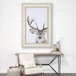 Ciervo 1 by THE Studio a Framed Art Print Matted under Glass