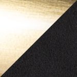 Cinch 26 Gold Black Velvet Swivel Counter Stools (Set of 2) 26 Cinch 26 Gold Black Velvet Swivel Counter Stools (Set of 2)