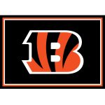 Cincinnati Bengals 3x4 Spirit Area Rug, USA Made