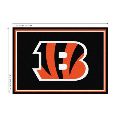 Cincinnati Bengals 3x4 Spirit Area Rug, USA Made
