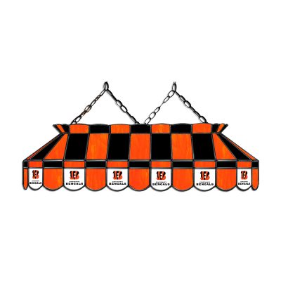 Cincinnati Bengals 40 inch Stained Glass Billiard Lamp