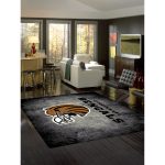 Cincinnati Bengals Distressed 8x11 Area Rug