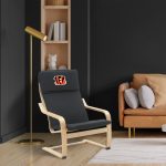 Cincinnati Bengals Embroidered Birch Bentwood Accent Chair
