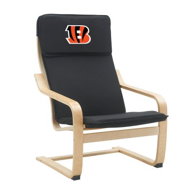 Cincinnati Bengals Embroidered Birch Bentwood Accent Chair