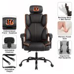 Cincinnati Bengals Embroidered Headrest Adjustable Champ Chair