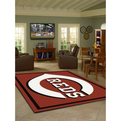 Cincinnati Reds 8x11 Spirit Rug Officially Licensed MLB Area Rug