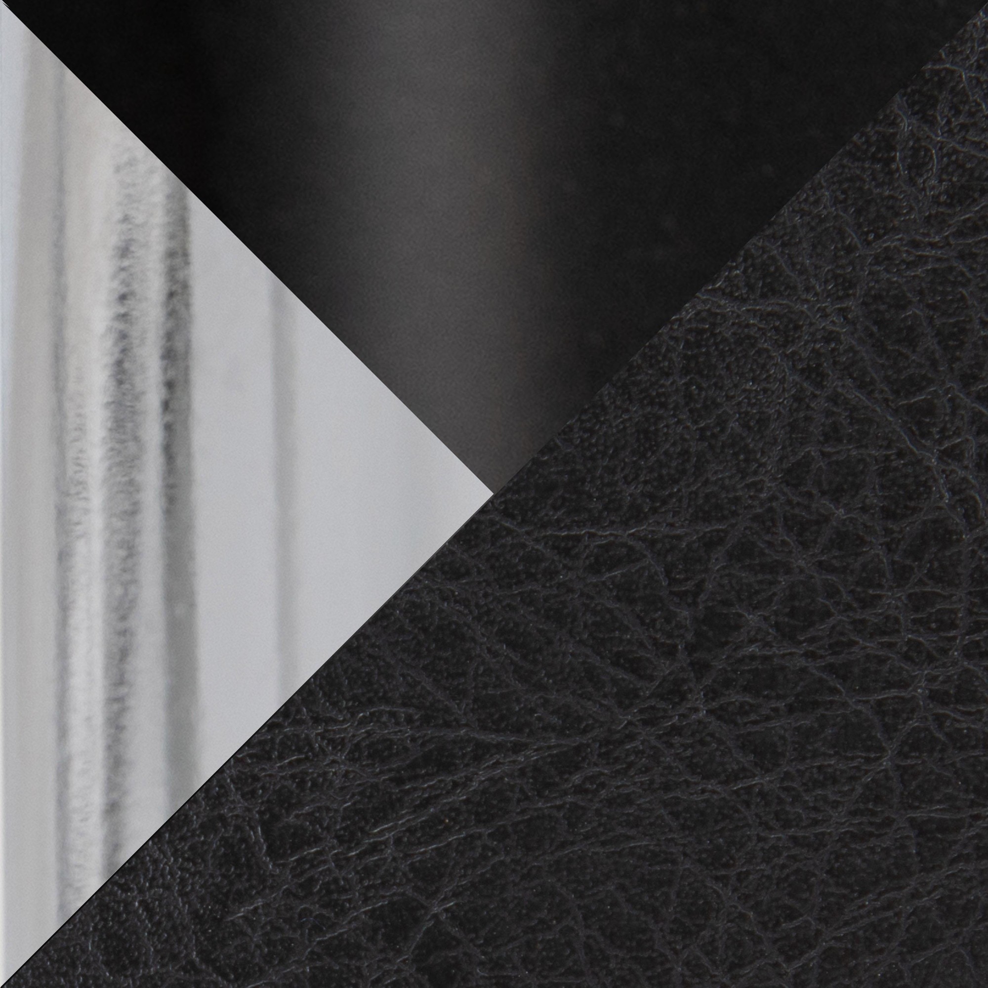 Claire Black Faux Leather Contemporary Swivel Task Chair 8 Claire Black Faux Leather Contemporary Swivel Task Chair - Image 8