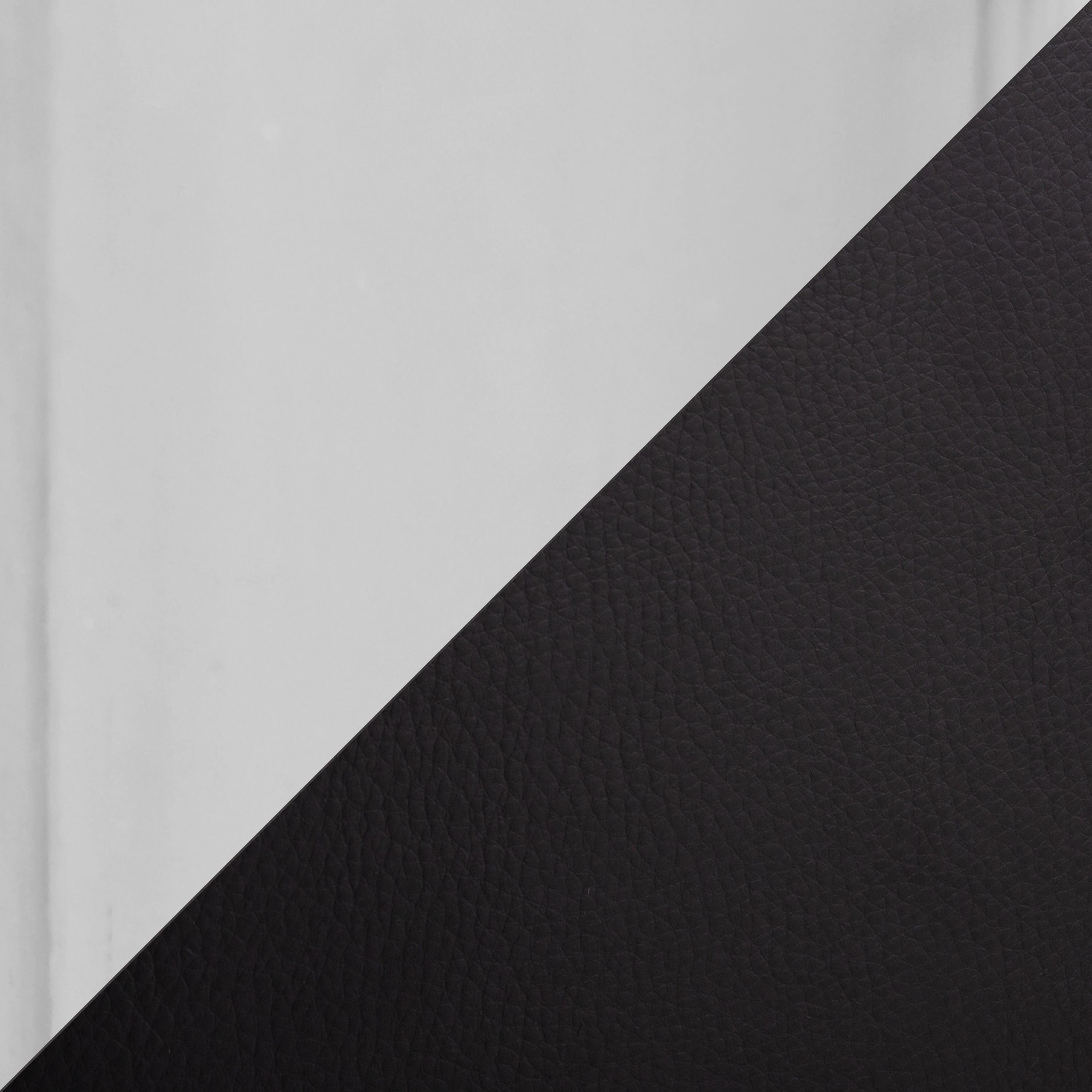 Claire Contemporary Black Faux Leather and Silver Metal Accent Chair 12 Claire Contemporary Black Faux Leather and Silver Metal Accent Chair - Image 12