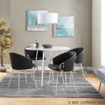 Claire Contemporary Black Faux Leather and Silver Metal Accent Chair 13 Claire Contemporary Black Faux Leather and Silver Metal Accent Chair